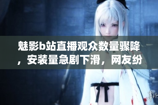 魅影b站直播觀眾數量驟降，安裝量急劇下滑，網友紛紛猜測原因(1)