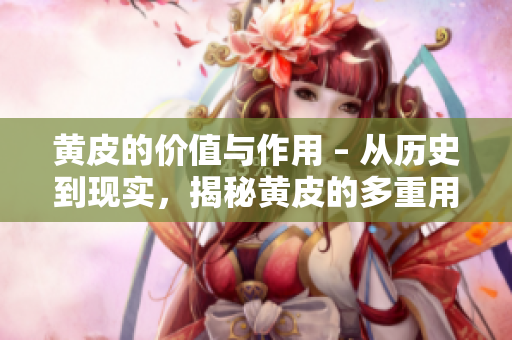 黃皮的價值與作用 – 從歷史到現實，揭秘黃皮的多重用途