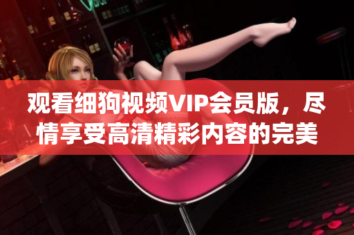 觀看細狗視頻VIP會員版，盡情享受高清精彩內容的完美體驗(1)