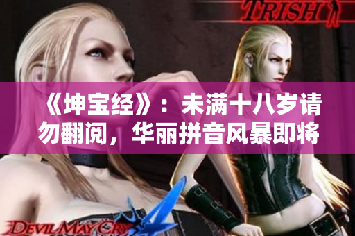 《坤寶經》：未滿十八歲請勿翻閱，華麗拼音風暴即將來襲！