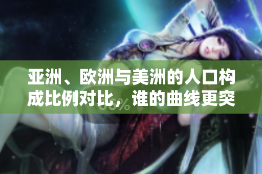 亞洲、歐洲與美洲的人口構(gòu)成比例對(duì)比，誰(shuí)的曲線更突出？