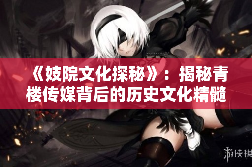 《妓院文化探秘》：揭秘青樓傳媒背后的歷史文化精髓