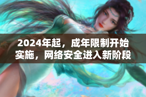 2024年起，成年限制開始實施，網絡安全進入新階段
