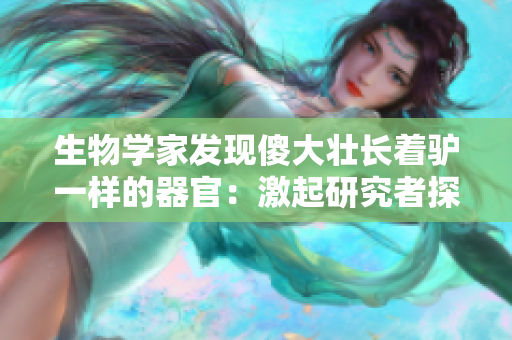 生物學家發現傻大壯長著驢一樣的器官：激起研究者探索更多奧秘的熱情