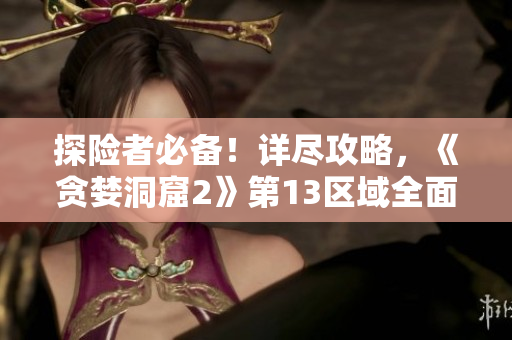 探險者必備！詳盡攻略，《貪婪洞窟2》第13區域全面解析