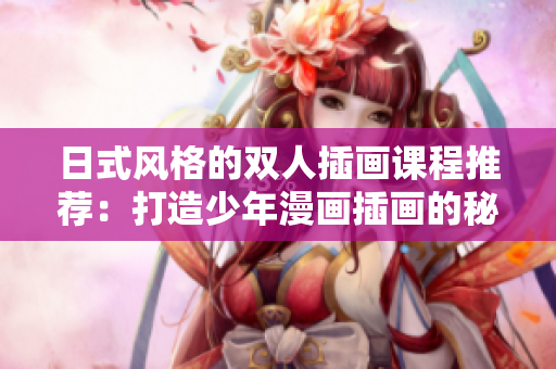 日式風格的雙人插畫課程推薦：打造少年漫畫插畫的秘籍