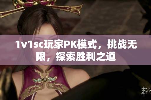 1v1sc玩家PK模式，挑戰無限，探索勝利之道
