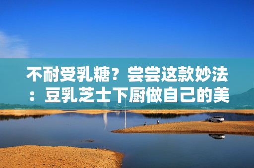 不耐受乳糖？嘗嘗這款妙法：豆乳芝士下廚做自己的美食