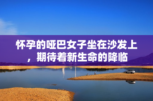 懷孕的啞巴女子坐在沙發(fā)上，期待著新生命的降臨
