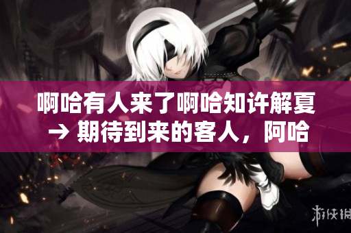 啊哈有人來了啊哈知許解夏 → 期待到來的客人，阿哈知許解夏