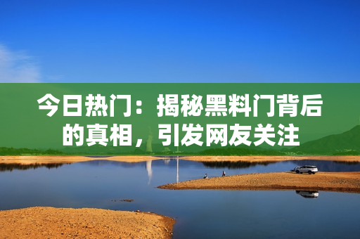今日熱門：揭秘黑料門背后的真相，引發網友關注