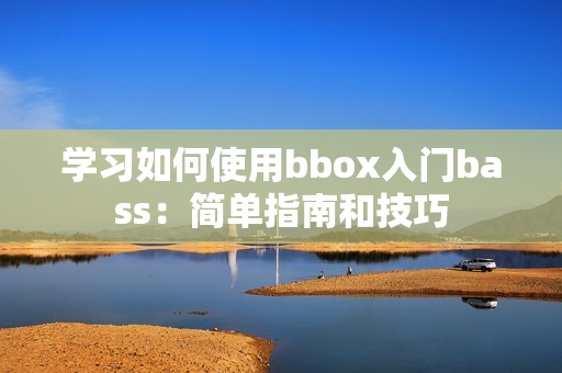 學習如何使用bbox入門bass：簡單指南和技巧
