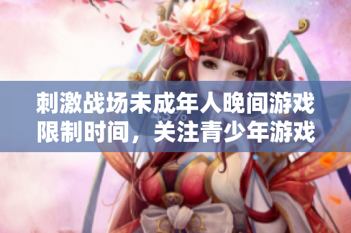 刺激戰場未成年人晚間游戲限制時間，關注青少年游戲健康成長