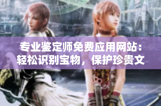 專業(yè)鑒定師免費(fèi)應(yīng)用網(wǎng)站：輕松識(shí)別寶物，保護(hù)珍貴文化遺產(chǎn)