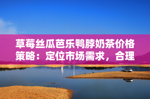 草莓絲瓜芭樂(lè)鴨脖奶茶價(jià)格策略：定位市場(chǎng)需求，合理定價(jià)促銷銷售