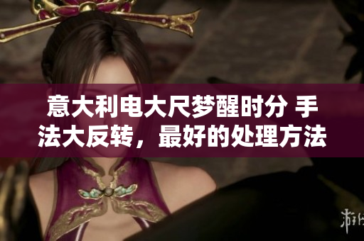 意大利電大尺夢醒時分 手法大反轉，最好的處理方法