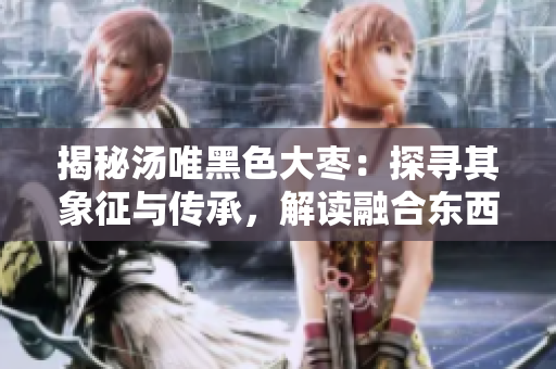 揭秘湯唯黑色大棗：探尋其象征與傳承，解讀融合東西方文化的奧秘