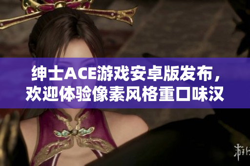 紳士ACE游戲安卓版發布，歡迎體驗像素風格重口味漢化版本