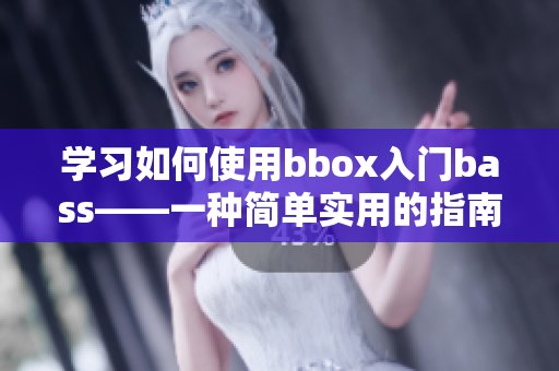 學(xué)習(xí)如何使用bbox入門bass——一種簡(jiǎn)單實(shí)用的指南