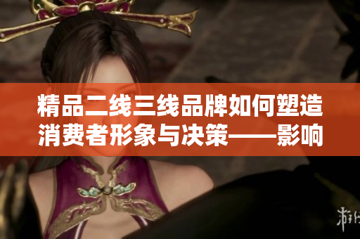 精品二線三線品牌如何塑造消費者形象與決策——影響探究